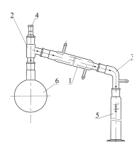 Комплект стекла к прибору для перегонки ГФ 5.184.099