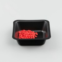 Емкость для взвешивания V=100 мл, 80*80 мм, прямоугольная, цвет черный, п/с