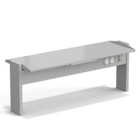 Стеллаж технологический островной ЭКРОС с одной полкой на 1200