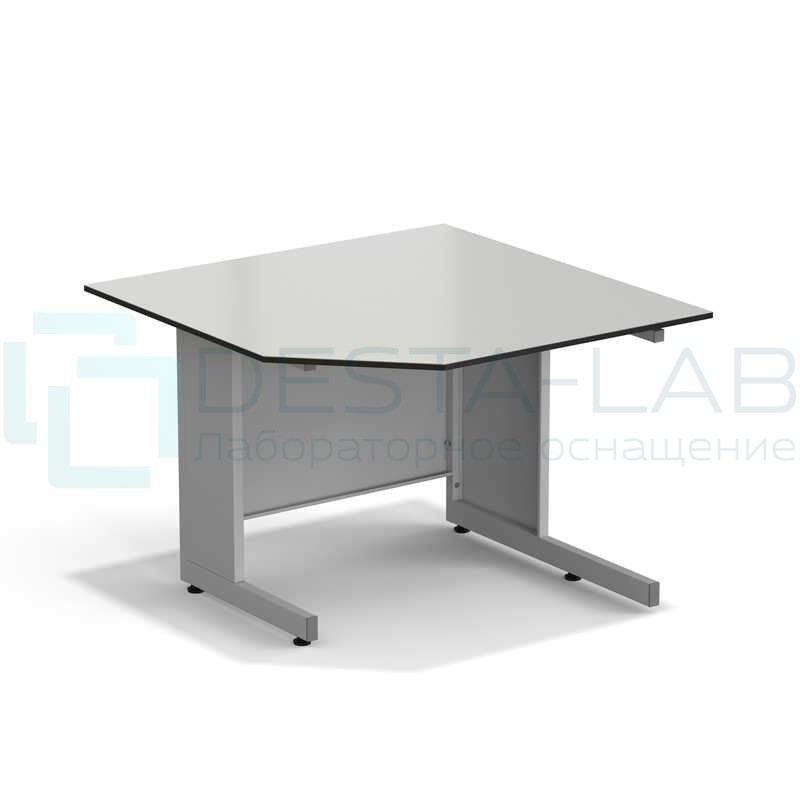 Стол угловой ЭКРОС 1100х1100х750 мм, раб. поверхность - LABGRADE