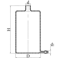Сосуд-отстойник эскиз 5-345