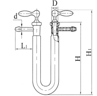 Трубка хлоркальциевая ТХ-U-3-150 ГОСТ 25336-82