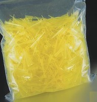 Наконечники до 200 мкл (от 1 мкл), нестерильные, без фильтра, с фаской, желтые, 1000 шт./уп., Corning