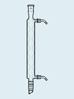 Холодильник шариковый DURAN Group NS24/29, длина 250 мм, с рубашкой, стекло