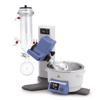 Испаритель роторный RV 8, вертикальный холодильник для охлаждения сухим льдом, комплект стекла с покрытием, баня, ручной лифт, IKA