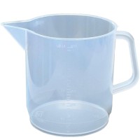 Стакан низкий 3000 мл. с ручкой, с дел., п/п, LAMAPLAST