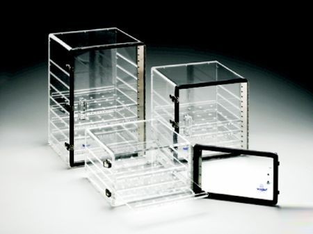 Эксикатор кабинет, акрил, 3 съемные полки, высота 305 мм, 1 шт., Thermo FS