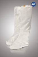 Бахилы для чистых помещений, высокие, подошва из основной ткани, без молнии, ЛТО