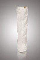 Бахилы для чистых помещений, высокие, подошва из основной ткани, без молнии, ЛТО