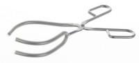 Щипцы для стаканов, нержавеющая сталь 18/10 E-Poli с силиконовым покрытием, 250 мм для тиглей d 25/100 мм, 1 шт., Bochem