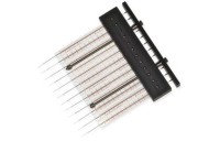 Шприц Гамильтон 10 мкл, 12-канал., тип иглы 0,3 мм/25,4/3, постоянная, для внесения образцов в гель, Gastight, 1701 N, Hamilton