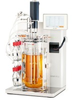 Биореактор бактериальный, стеклянный сосуд 1,5 л, 3 л, 6 л, датчики рН и О2, барботирование воздухом и О2 / N2, MFC 2 шт., 4 насоса, комплект, Minifors 2, Infors