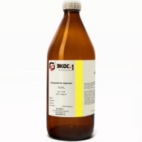 Кислота серная особой чистоты (ос.ч, ОСЧ) 11-5, бутылка 1 л.