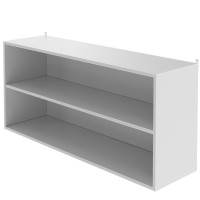 Открытый навесной стеллаж НВ-1200 НС (1200×350×550)