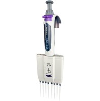 Восьмиканальный дозатор переменного объёма Stegler MVA-8-5-50 (8 каналов, 5-50 мкл, полностью автоклавируемый) с поверкой