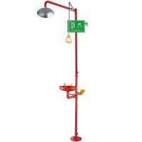 Аварийный душ с фонтаном для глаз Stegler DA-1