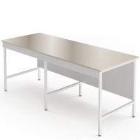 Лабораторный стол со столешницей из полипропилена НВ-1800 ЛПн