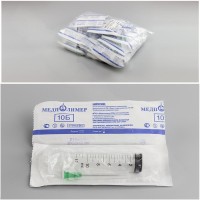 Шприц инъекционный однократного применения трехдетальный 10 Б &quot;Луер&quot;, вместимость 10 см3, с иглой 0,8*40, уп.100 шт