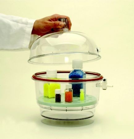 Эксикатор, поликарбонат, с краном, диаметр 251 мм, 4 шт./уп., Thermo FS