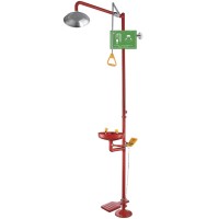 Аварийный душ с фонтаном для глаз Stegler DA-2