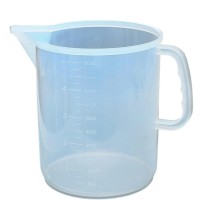 Стакан низкий 5000 мл. с ручкой, с дел., п/п, LAMAPLAST