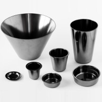 Чаша стеклоуглеродная №1, 1800 мл (D=219, H=110, полусфера)