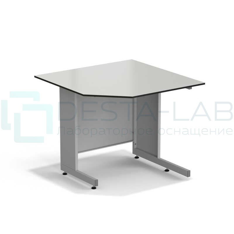 Стол угловой ЭКРОС 1100х1100х900 мм, раб. поверхность - LABGRADE