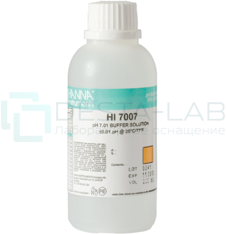 Калибровочный раствор HI 7007 L, рН 7,01 (500 мл.)