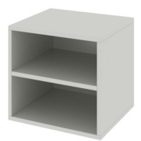 Тумба навесная открытая с полкой ЛАБ-PRO ТО 50.50.45