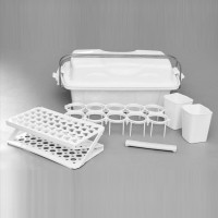 Укладка-контейнер полимерный для доставки проб биологического материала в пробирках и флаконах УКП-01 &quot;КРОНТ&quot; в исполнении УКП-50-01