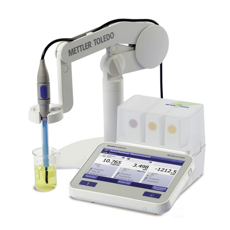 pH-метр, -2-20±0,002, стационарный, без электрода, ПО, S400-Basic, серия SevenExcellence, Mettler Toledo