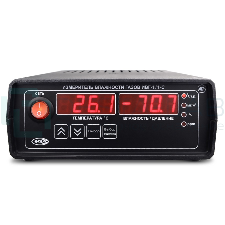 Стационарный измеритель-регулятор микровлажности газов ИВГ-1 /1-С-2А (с Ethernet)