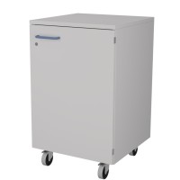 Тумба подкатная металлическая с дверкой ЛАБ-PRO ТПМД 50.50.81