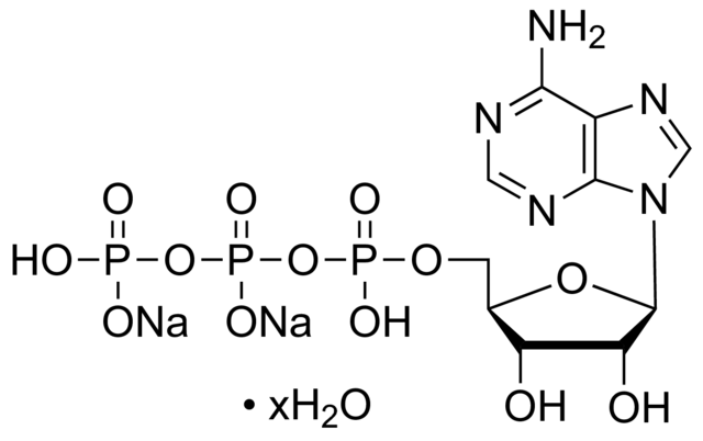 Аденозин 5-трифосфат динатриевая соль, 99%, Merck (Millipore, Sigma-Aldrich, Supelco)