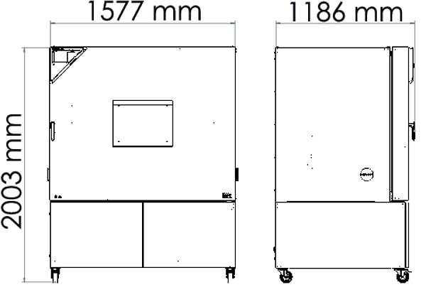 Климатическая камера Binder MKF 720 с переменными климатическими условиями, объём 734 литрорв