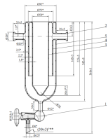 Ловушка азотная эскиз 2-1215