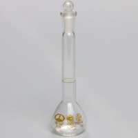 Колба 2-10-1 мерная, с пришлифованной пробкой 7/16, ГОСТ 1770-74