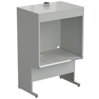 Шкаф для нагревательных печей 1210x870x1895 мм, цвет изделия - серый, раб. поверхность - КЕРАМИКА