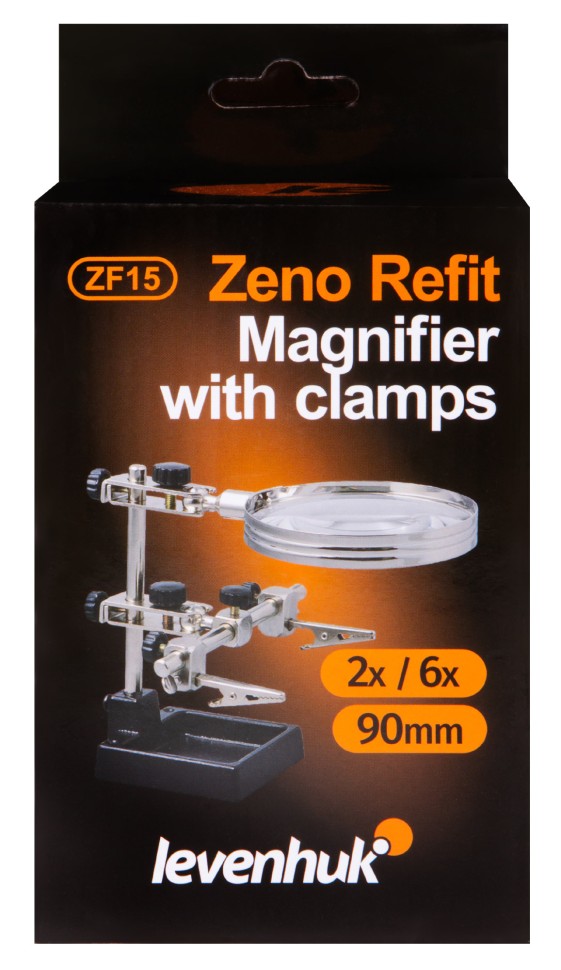 Лупа штативная Levenhuk Zeno Refit ZF15