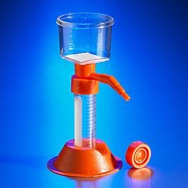 Фильтр Bottle Top, ацетат целлюлозы, 0,45 мкм, 42×42 мм, воронка 150 мл, d шеи 45 мм, стерильный, 12 шт., Corning