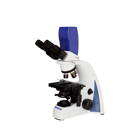 Микроскоп BMB-300M, прямой, бинокуляр, СП, ТП, ФК, поляризация, планахромат 4х, 10х, 40х, 100хМИ, с цифровой камерой 3 МП, Biobase, Китай
