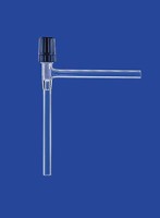 Кран игольчатый Lenz 90°, PTFE