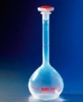 Колба мерная, 250 мл, класс А, полиметилпентен (ПМП), крышка 19/26, автоклавируемая, 5 шт./уп., Pyrex (Corning)