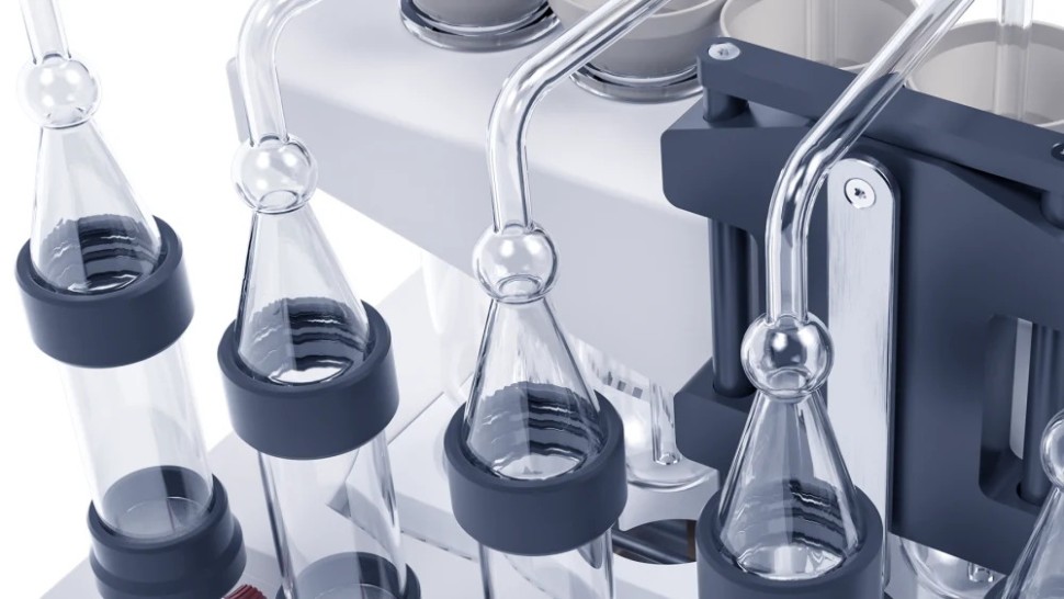 Прибор для кислотного гидролиза жиров, 6 мест, полуавтоматический, HydrolExH-506, Buchi