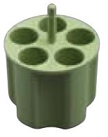 Адаптер для пробирок 50 мл, конические или плоскодонные, d 29,5 х 120 мм, на 5 мест каждый, 4 шт/уп, Thermo FS