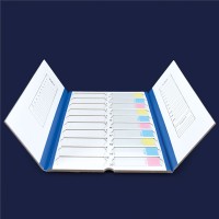 Футляр ISOLAB для 20 предметных стекол, жёлтый, картон