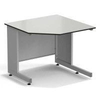 Стол угловой ЭКРОС 900х900х750 мм, раб. поверхность - LABGRADE