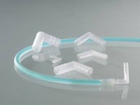 Соединитель Burkle угловой для шлангов 3-5 мм, PVDF, 10 шт/упак