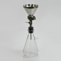 Ячейка фильтровальная с 1-ой воронкой из н/ст V 500 мл под фильтр Ø47 мм (без колбы и пробки)