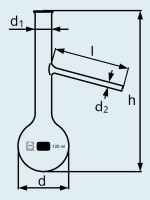 Колба Энглера DURAN Group 100 мл, стекло
